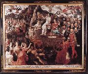 CLAEISSENS, Pieter the Younger Allegory of the 1577 Peace in the Low Countries dfg